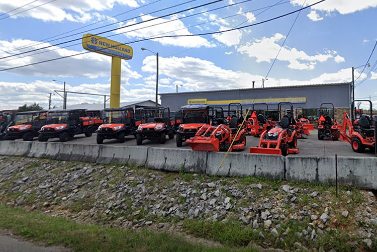 Hix Tractors store front